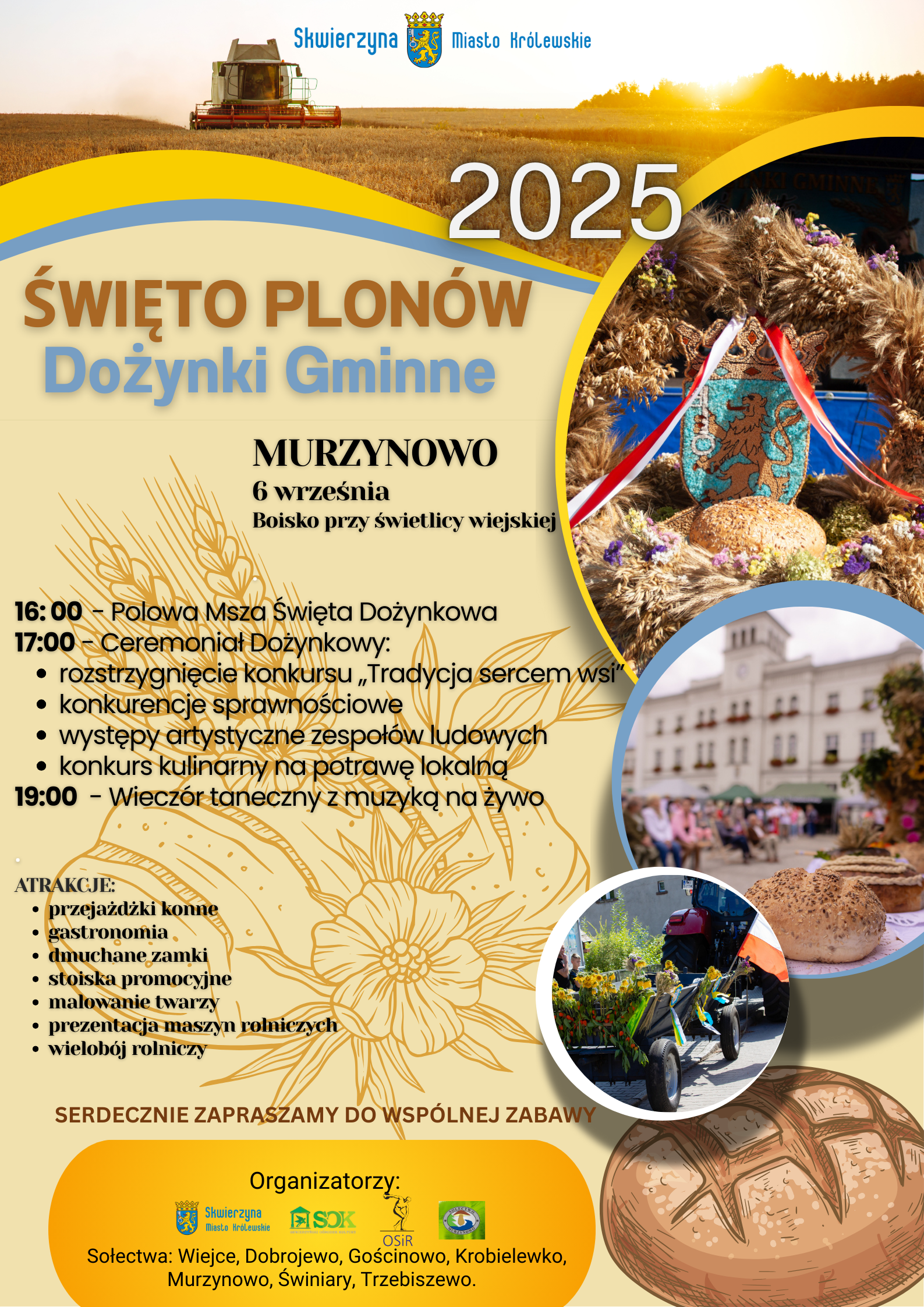 Święto Plonów - Dożynki Gminne