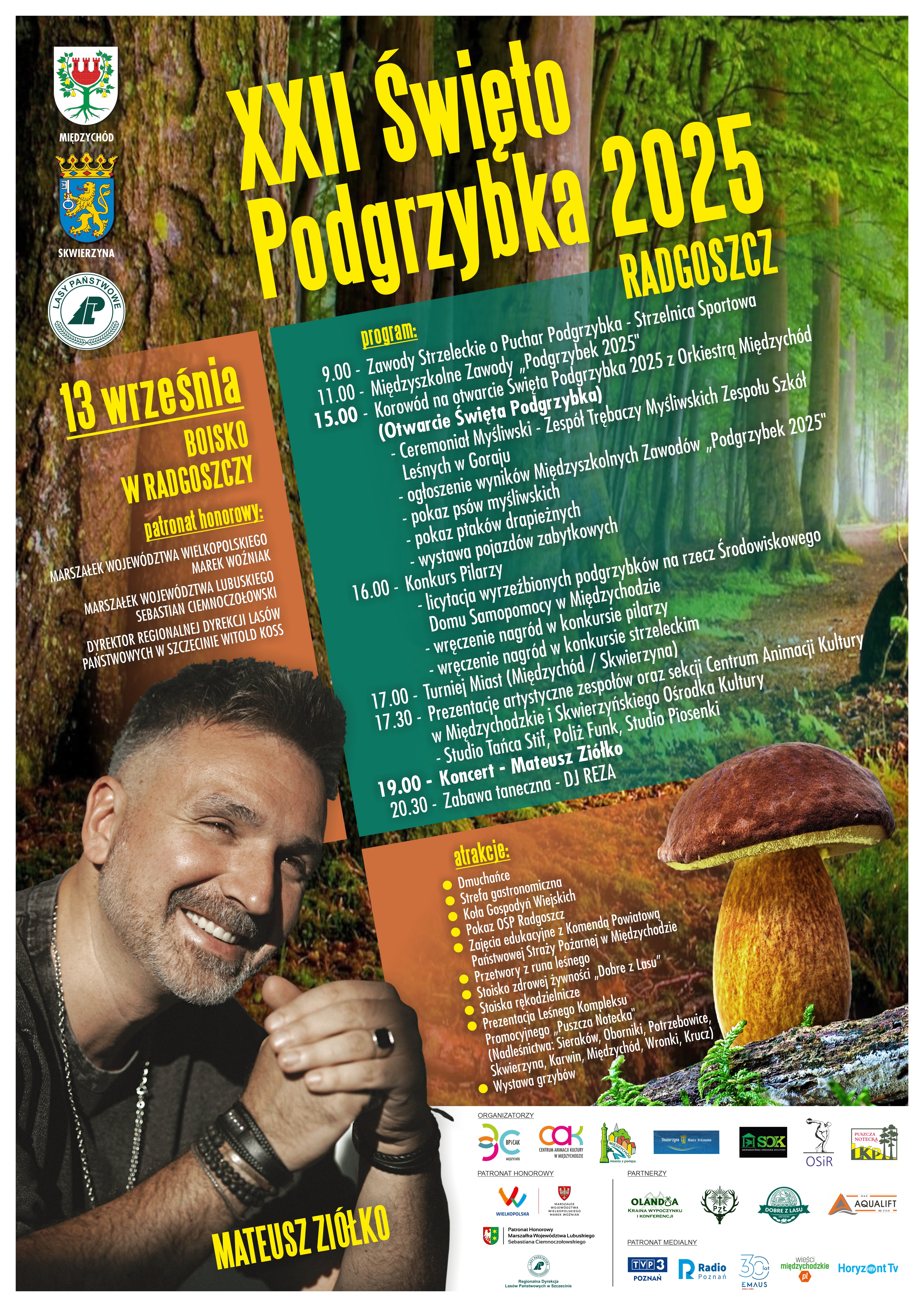 XXII Święto Podgrzybka – Radgoszcz zaprasza na wielkie grzybobranie kultury i tradycji