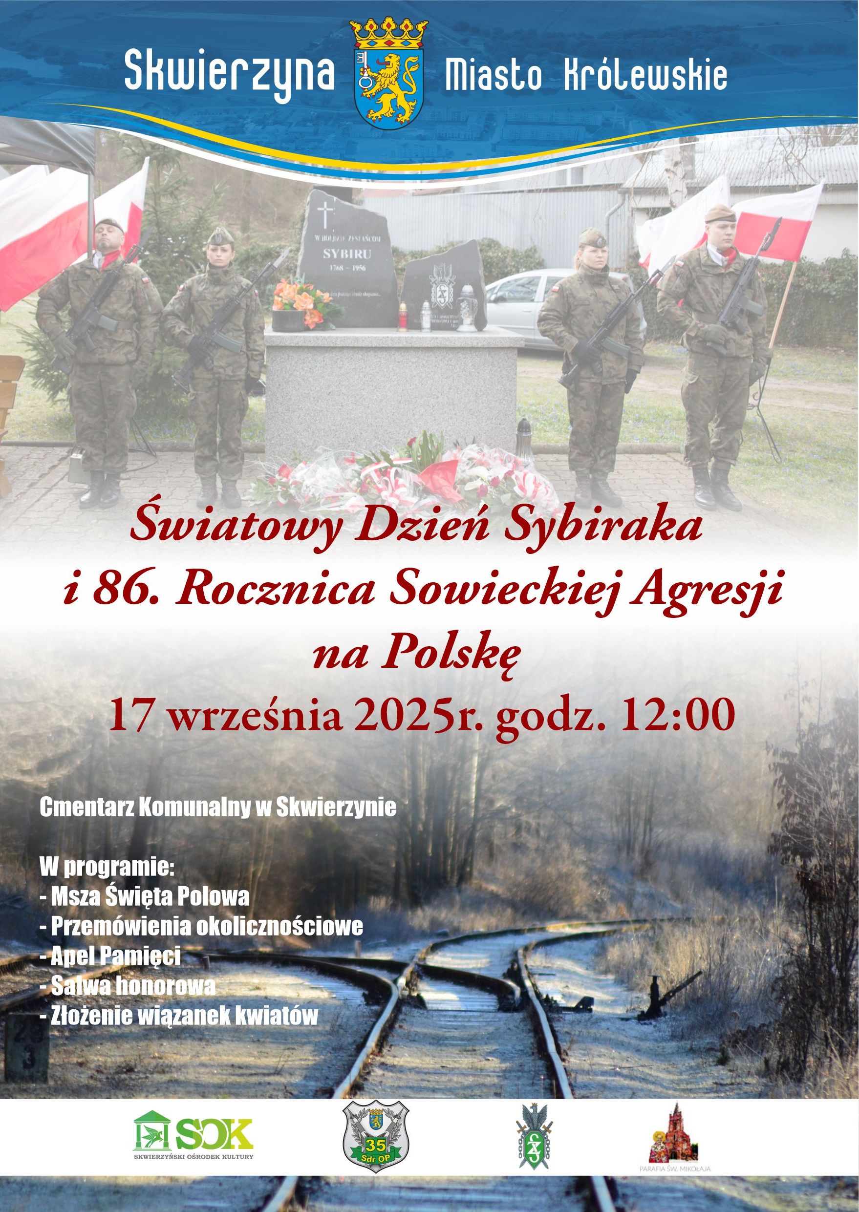 ŚWIATOWY DZIEŃ SYBIRAKA I 86 ROCZNICA SOWIECKIEJ AGRESJI NA POLSKĘ