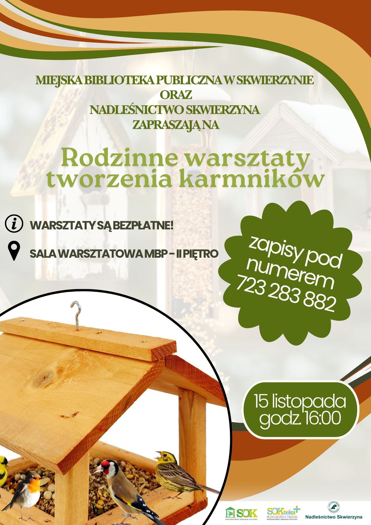 RODZINNE WARSZTATY TWORZENIA KARMNIKÓW