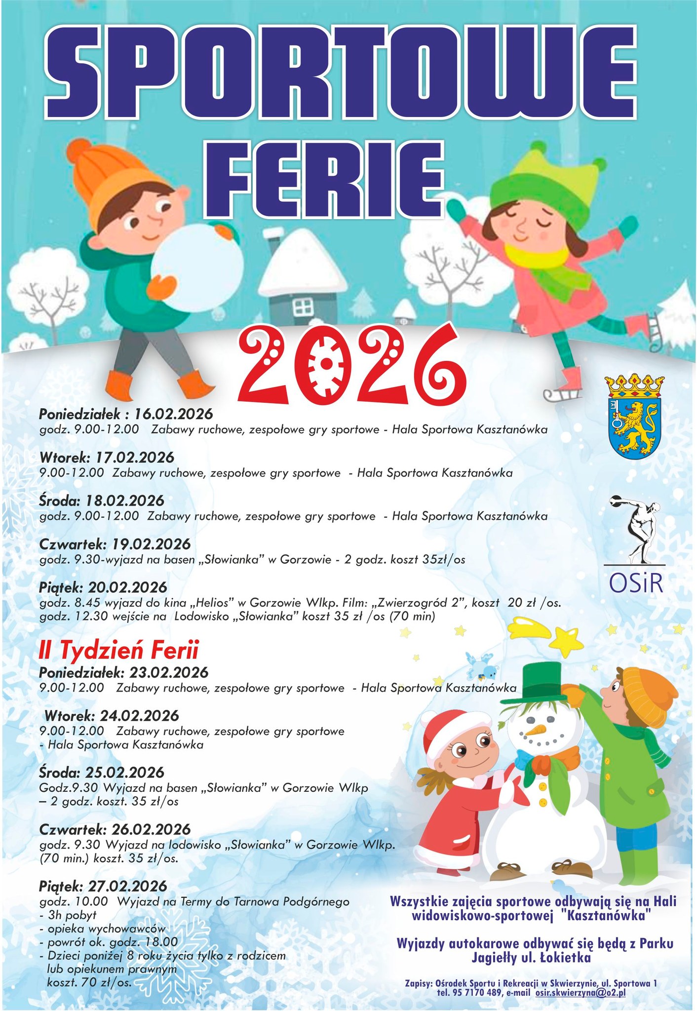 Sportowe Ferie 2026