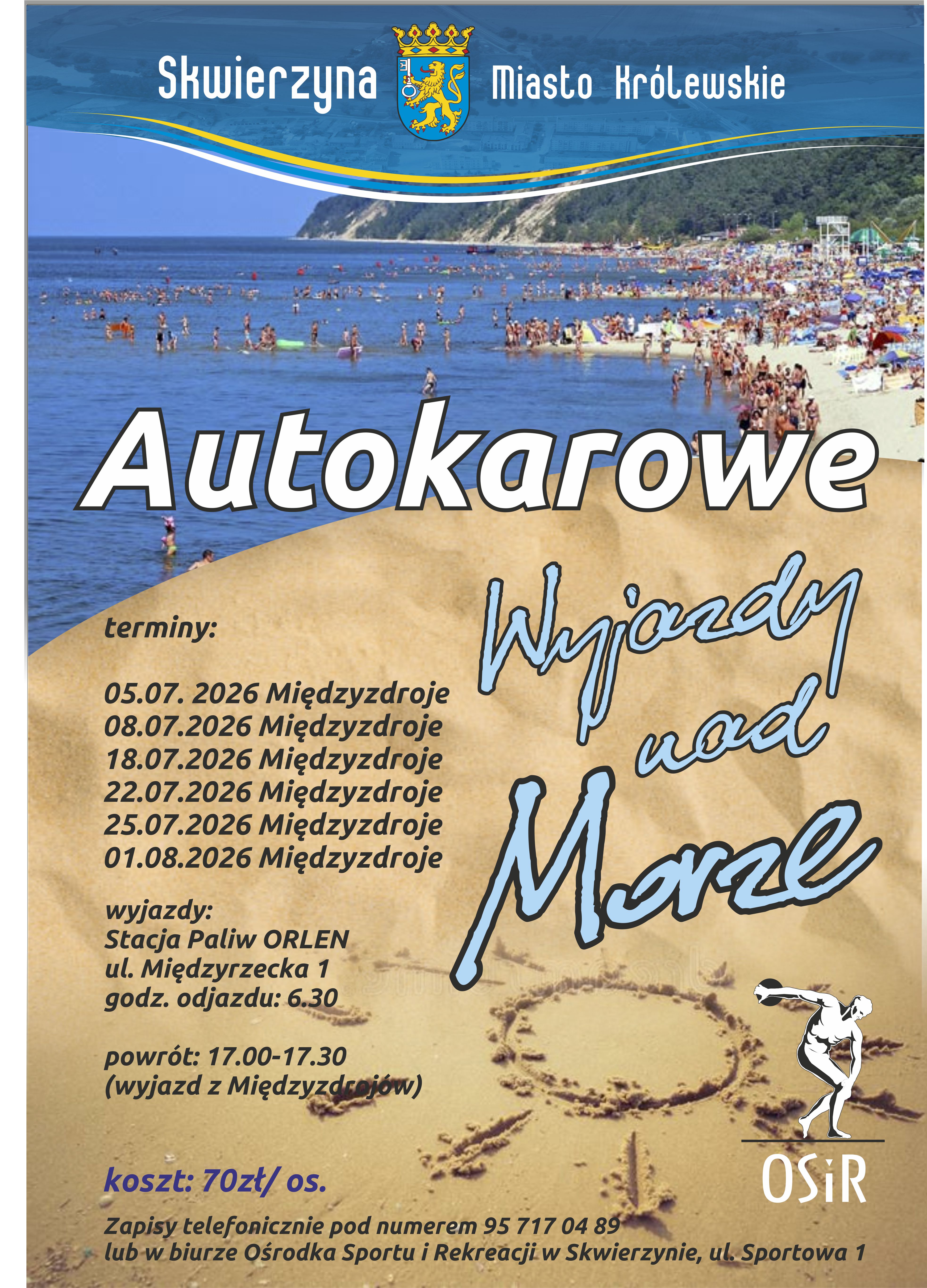 AUTOKAROWE WYJAZDY NAD MORZE