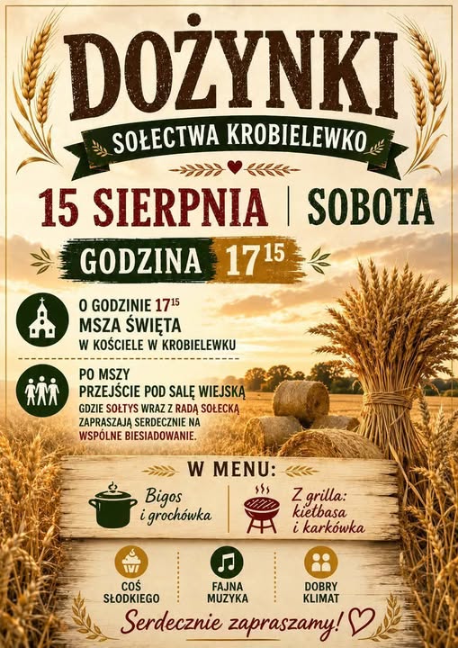 Dożynki Sołectwa Krobielewko
