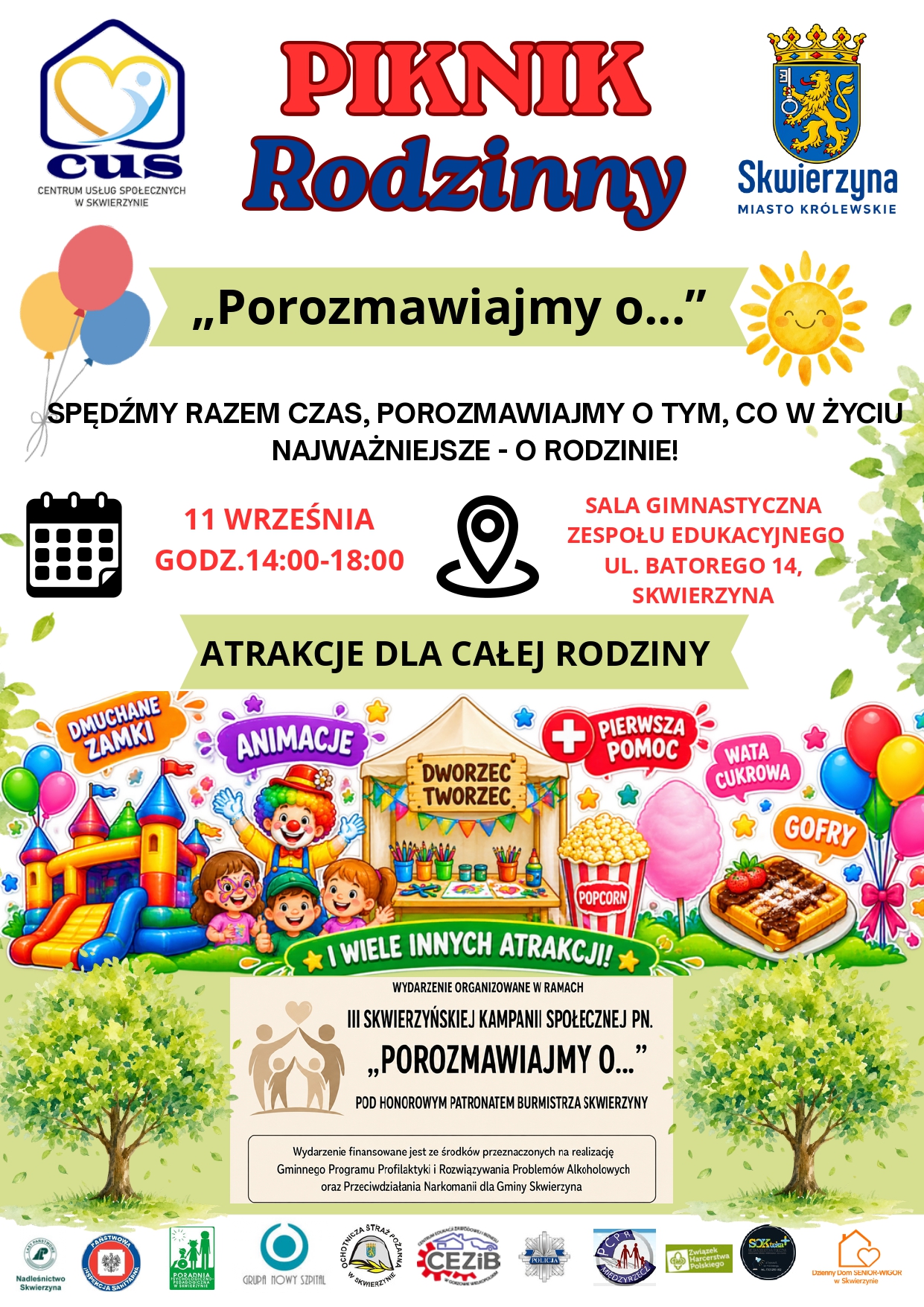Piknik Rodzinny "Porozmawiajmy o rodzinie"