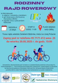RODZINNY RAJD ROWEROWY