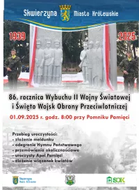 86. ROCZNICA WYBUCHU II WOJNY ŚWIATOWEJ I ŚWIĘTO WOJSK OBRONY PRZECIWLOTNICZEJ