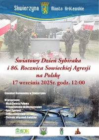 ŚWIATOWY DZIEŃ SYBIRAKA I 86 ROCZNICA SOWIECKIEJ AGRESJI NA POLSKĘ