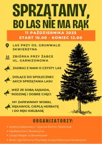 SPRZĄTAMY, BO LAS NIE MA RĄK