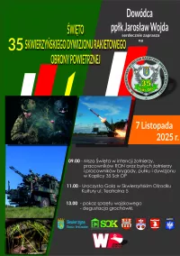 ŚWIĘTO 35 SKWIERZYŃSKIEGO DYWIZJONU RAKIETOWEGO OBRONY POWIETRZNEJ