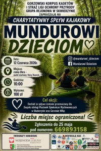 Spływ charytatywny "mundurowi dzieciom"