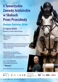 x TOWARZYSKIE ZAWODY JEŹDZIECKIE