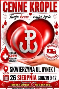 Mobilna Zbiórka Krwi w Skwierzynie